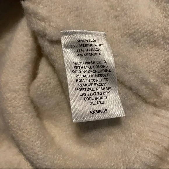 Treasure & Bond Knit Button Front Cardigan Shirt Jacket Neutral Minimalist - Picture 6 of 6